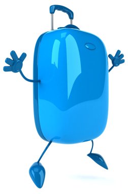 Eğlenceli çizgi film bavul