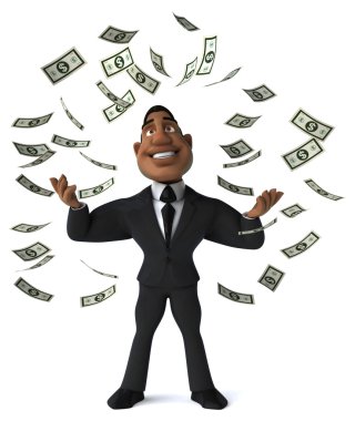 İş adamı ve düşen dolar