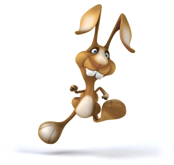 Fun cartoon rabbit — Stock Photo, Image