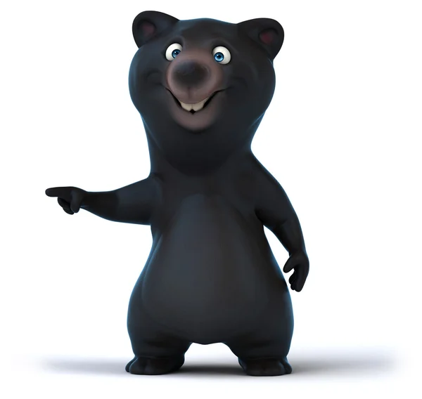 Fun cartoon bear — Stock Photo, Image