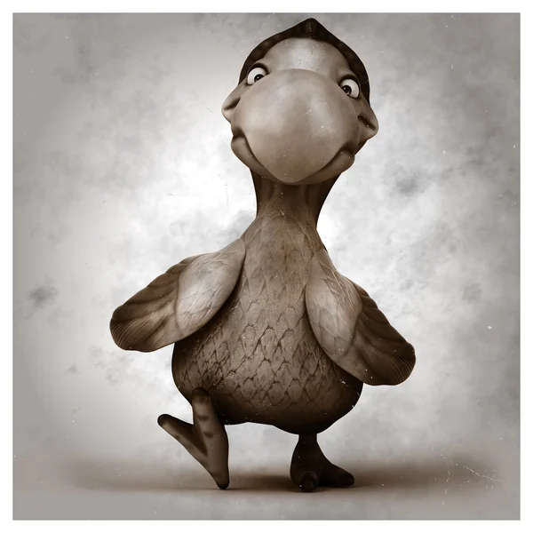 Cartoon Dodo vogel — Stockfoto