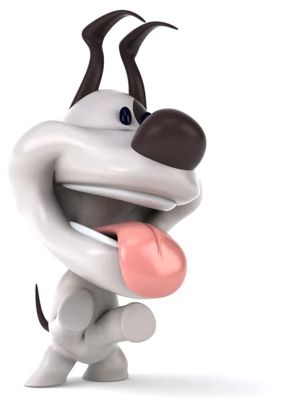 Fun cartoon dog — Stock Photo, Image