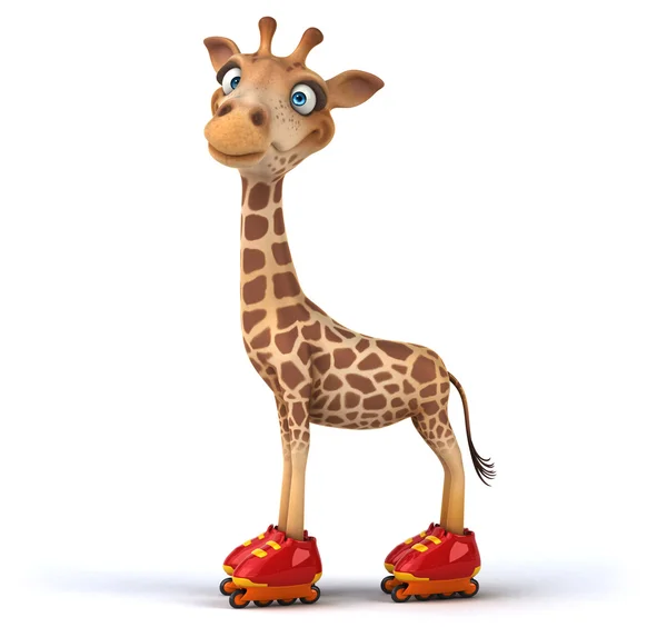 Spaß Cartoon-Giraffe — Stockfoto