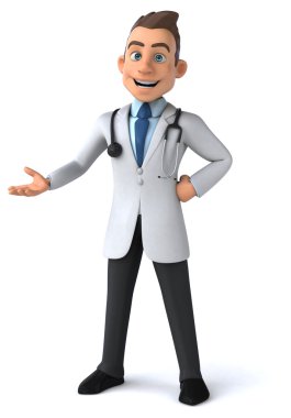 Eğlenceli çizgi film doktor