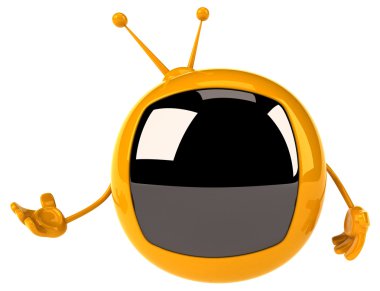 Eğlenceli çizgi film televizyon