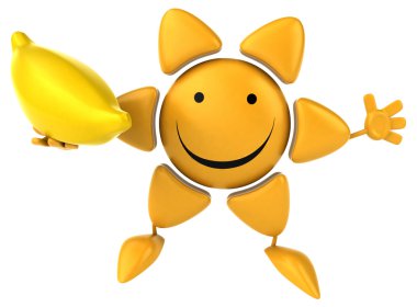 Muz ile eğlenceli güneş