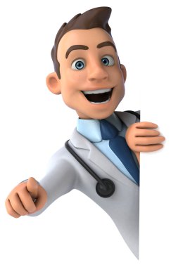 Eğlenceli çizgi film doktor