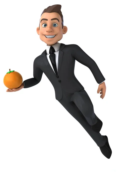 Üzletember, narancs — Stock Fotó