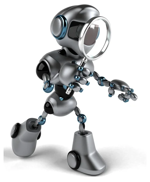 Fun cartoon robot — Stock Photo, Image