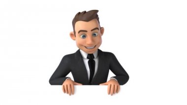 Takım eğlenceli iş adamı