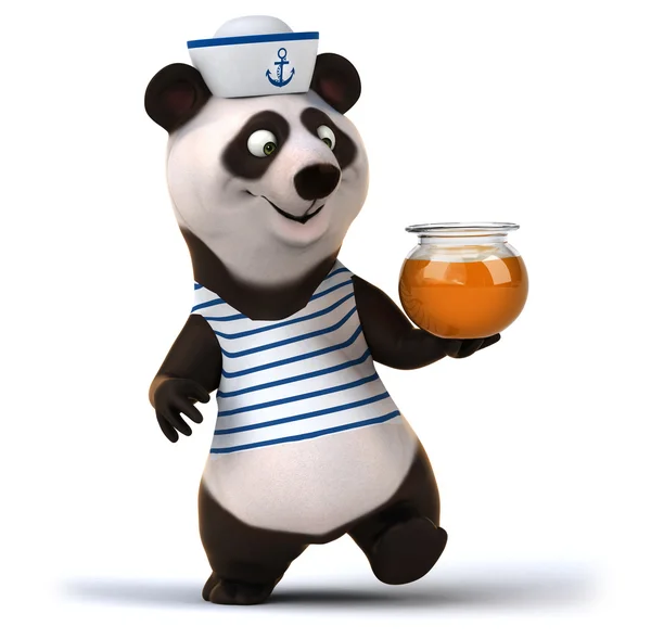 Fun panda bear — Stock Photo, Image