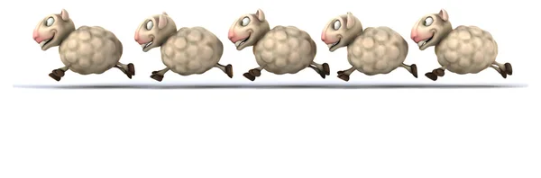 Fun sheep — Stock Photo, Image