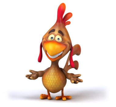 Eğlenceli çizgi film tavuk