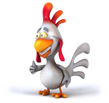 Eğlenceli çizgi film tavuk