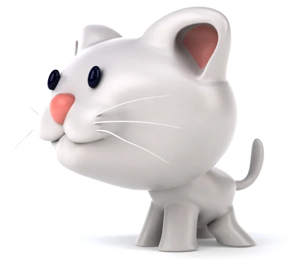 Fun cartoon cat — Stock Photo, Image