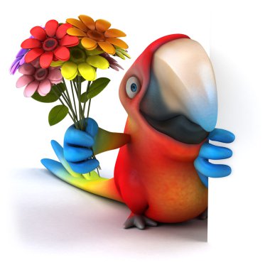 Parrot Çiçek ile eğlenceli bir