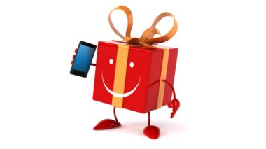 Telefon ile eğlenceli hediye