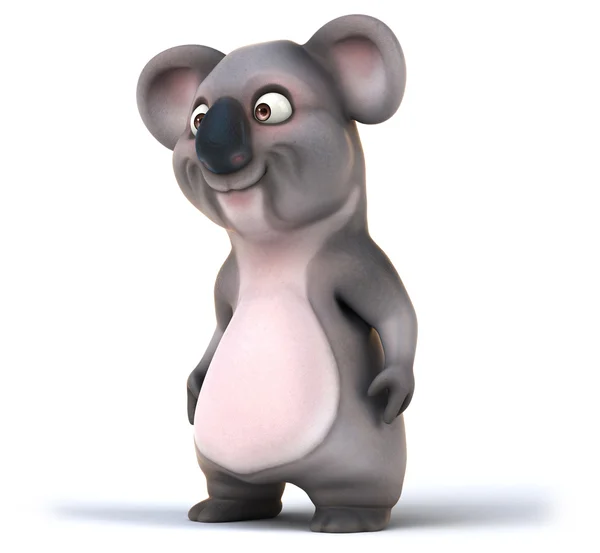 Szórakoztató karikatúra-koala — Stock Fotó