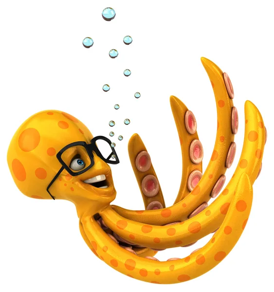 Octopus in glasses — Stock Photo, Image