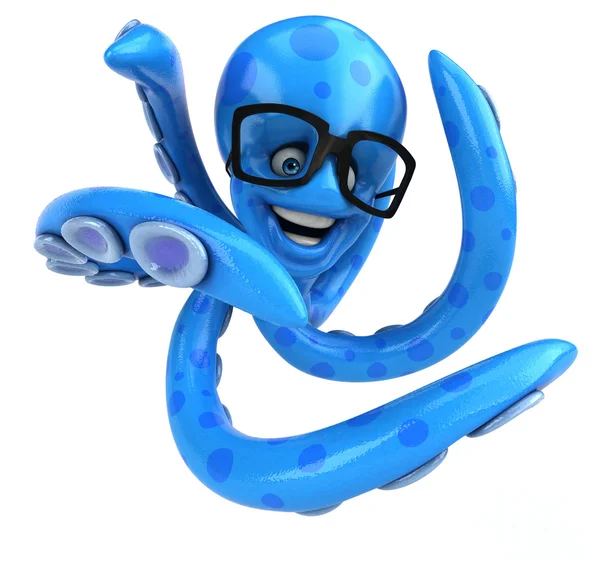 Chobotnice v brýlích — Stock fotografie