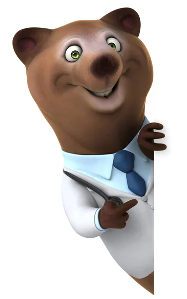 Diversão urso médico — Fotografia de Stock