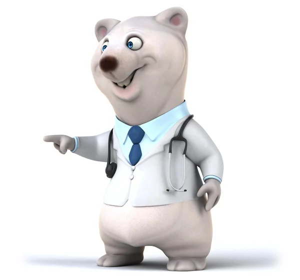 Spaßbär Doktor — Stockfoto