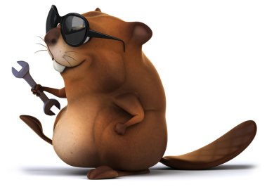 Eğlenceli çizgi film kunduz