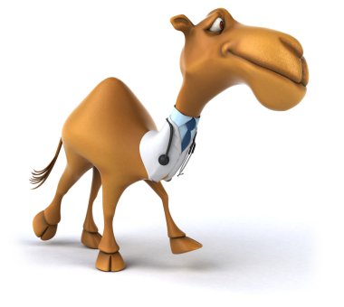 Eğlenceli deve doktor