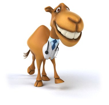 Eğlenceli deve doktor