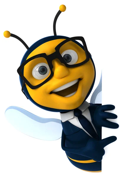 Fun business bee — Stock Photo, Image