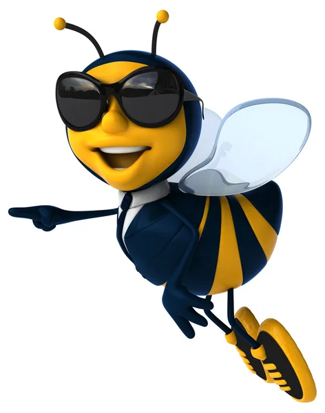 Fun business bee — Stock Photo, Image