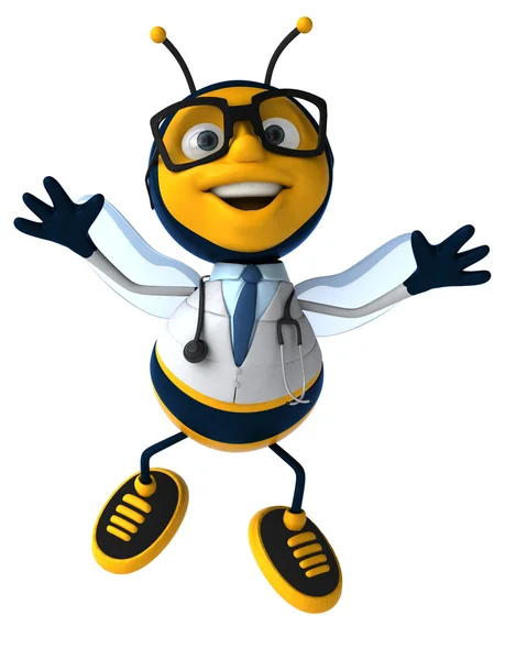 Весело лікар Бджола — стокове фото