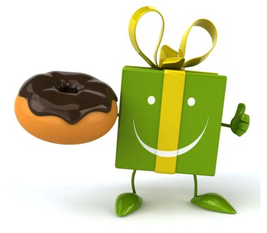 Çörek ile eğlenceli çizgi film hediye