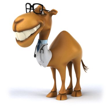 Eğlenceli deve doktor