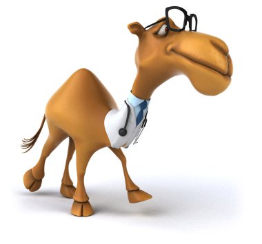 Eğlenceli deve doktor