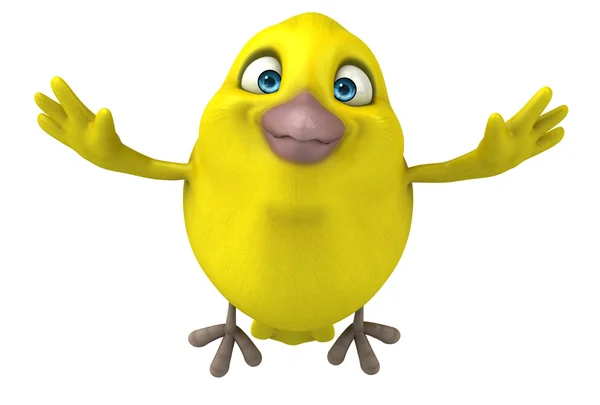 Fun oiseau jaune — Photo