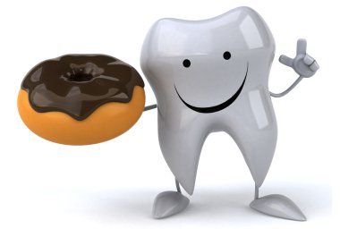 Eğlenceli çizgi film diş