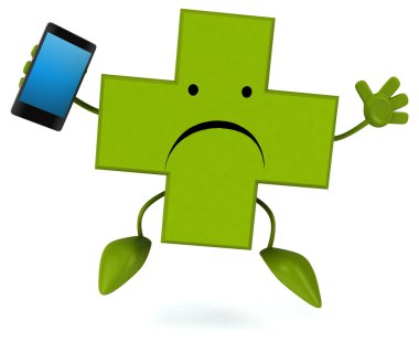 Eğlenceli çizgi film eczane çapraz