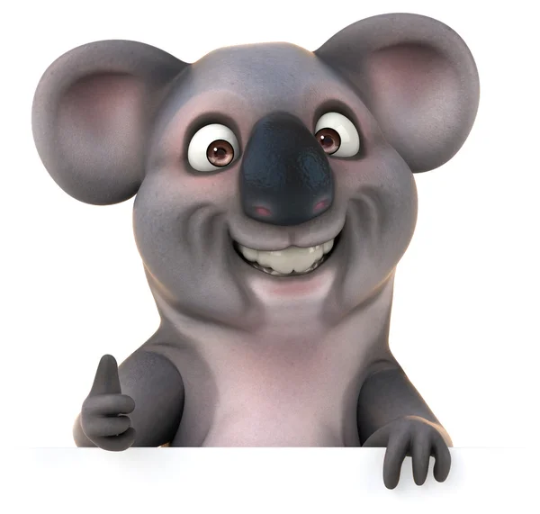 Divertente cartone animato koala — Foto Stock