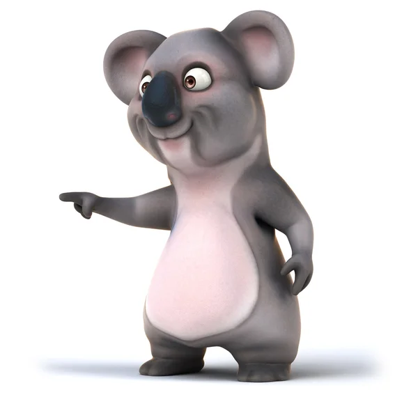 Zabawne kreskówki koala — Zdjęcie stockowe