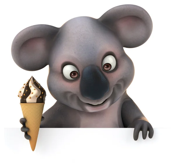 Divertente cartone animato koala — Foto Stock
