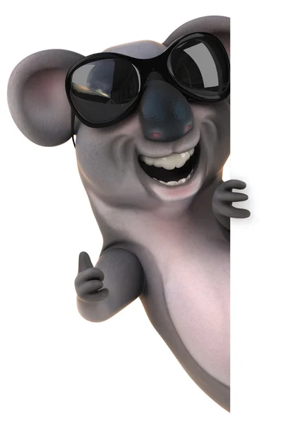 Fun cartoon koala — Stock Photo, Image