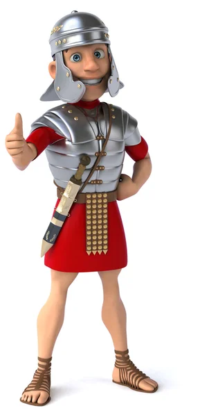 Roman legionary soldier — Stock Photo, Image