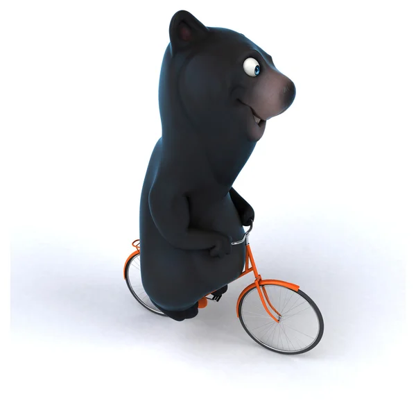 Fun cartoon bear — Stock Photo, Image