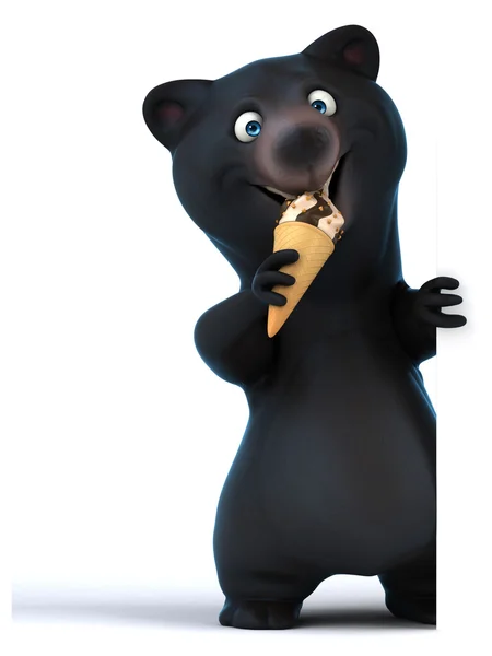 Fun cartoon bear — Stock Photo, Image