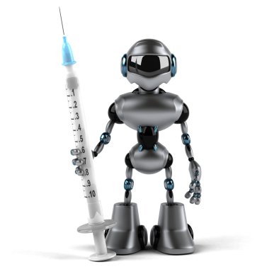 Şırınga ile robot