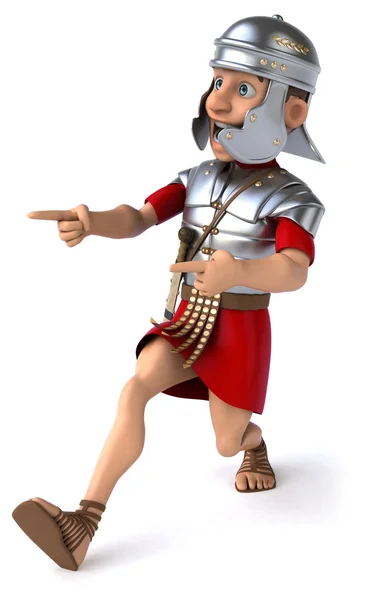 Roman legionary soldier — Stock Photo, Image