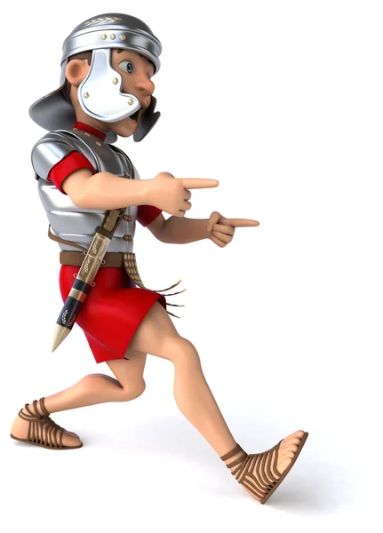 Roman legionary soldier — Stock Photo, Image