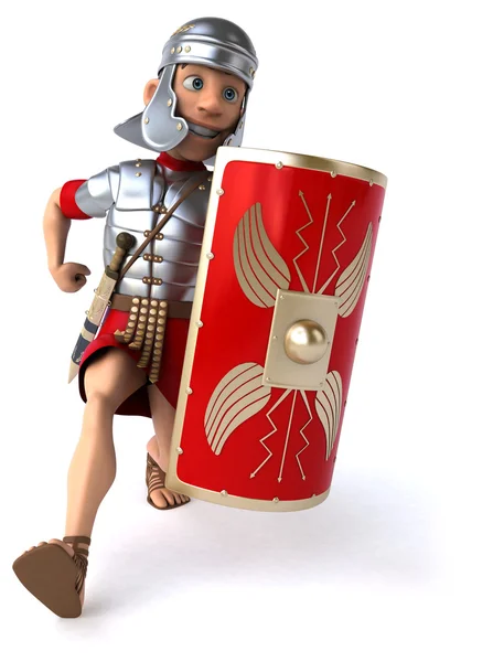 Roman legionary soldier — Stock Photo, Image