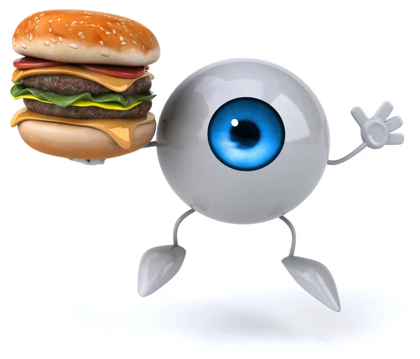 Fun cartoon eye — Stock Photo, Image